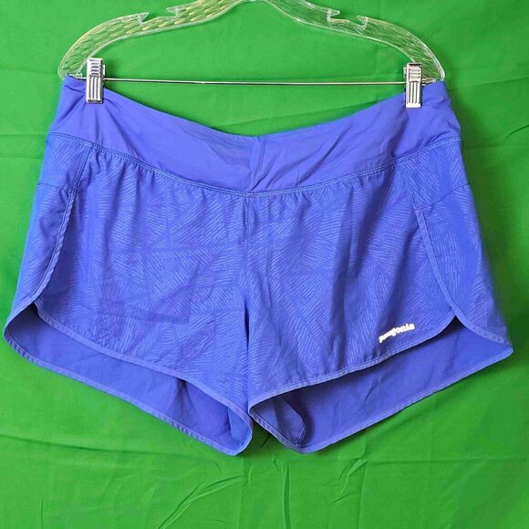 Patagonia Womens Blue Strider Shorts XL - Light‎ Piling - Picture 1 of 5